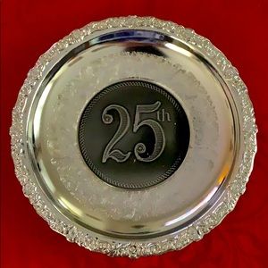 Mayell E.P. On steel 25th anniversary plaque